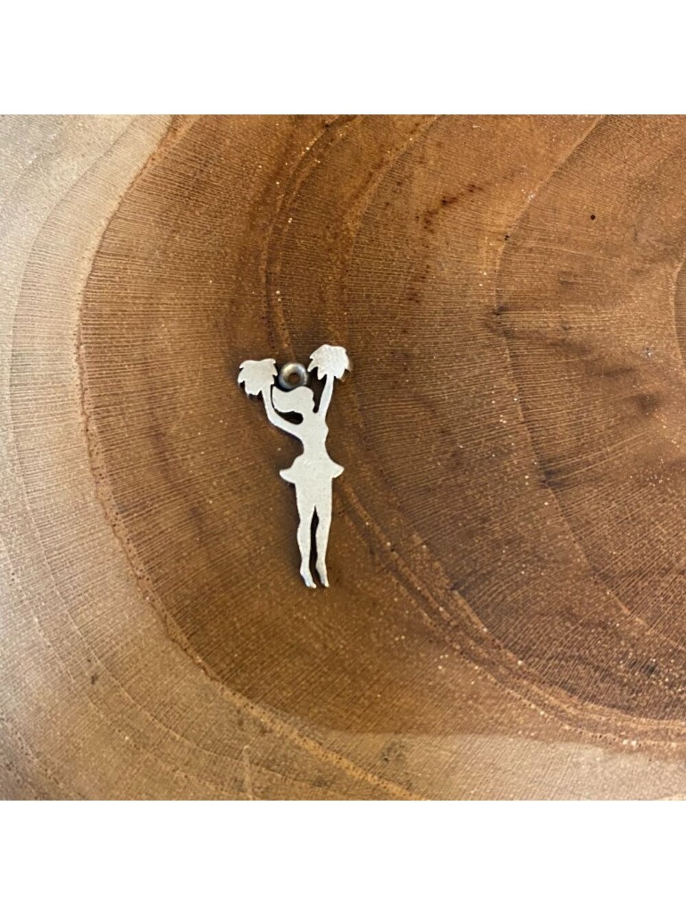 James Avery Pom-Pom Cheerleader Charm, Sterling Silver